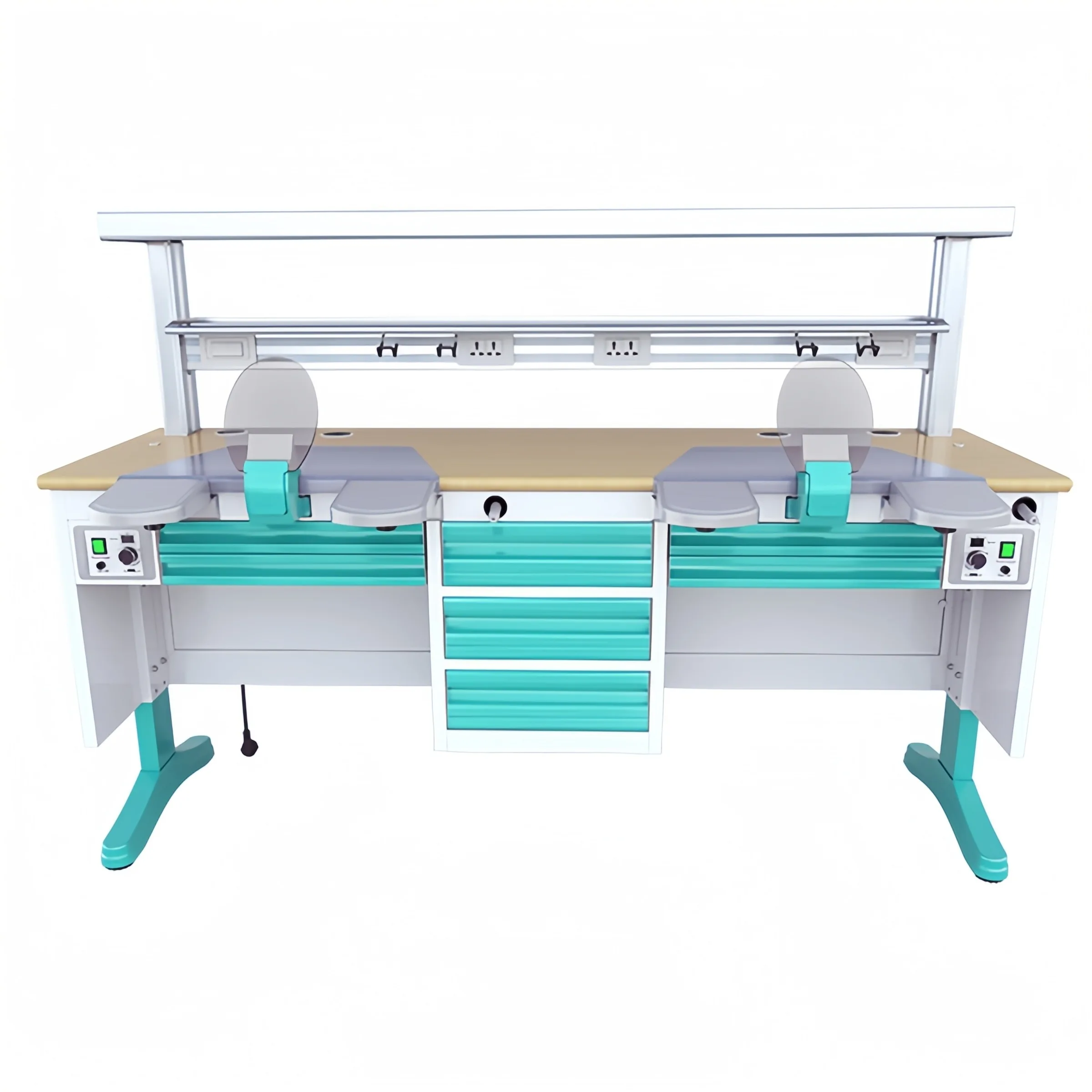 Hot Selling Dental Lab Work Station Multiple Styles Clinic Work Desk