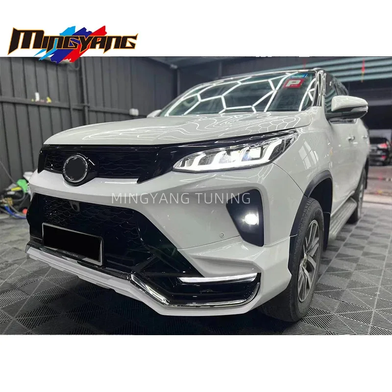 Modification High Quality Bodykit Car Bumper Lip Kits 2020 for  Fortuner Legender Tithum Body Kit - Image 6