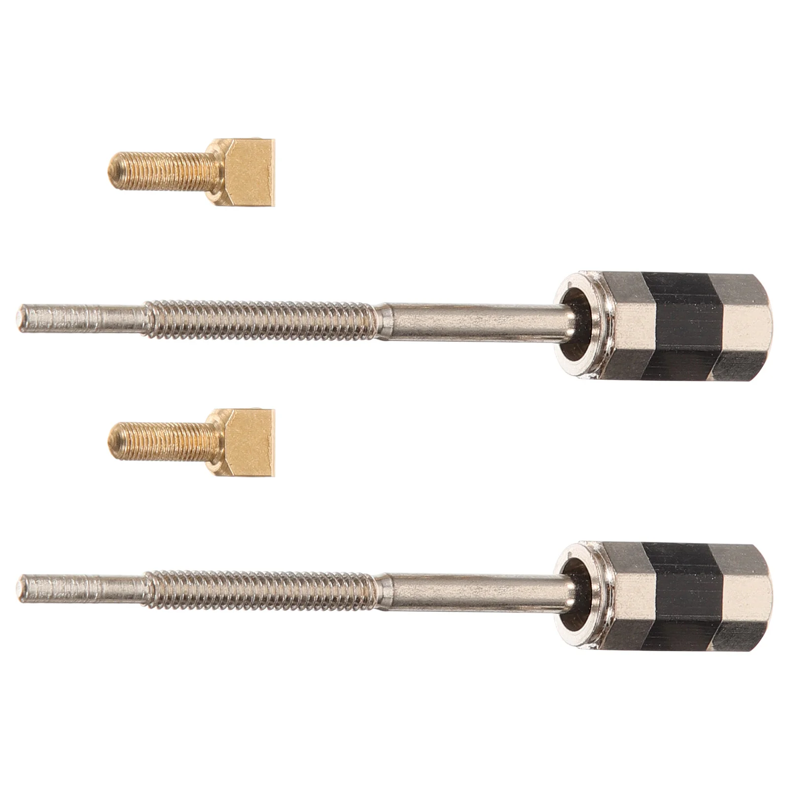 2 Pcs Archery Bow Screw Stringed Instruments Appendix Frog for Violin Bows Student