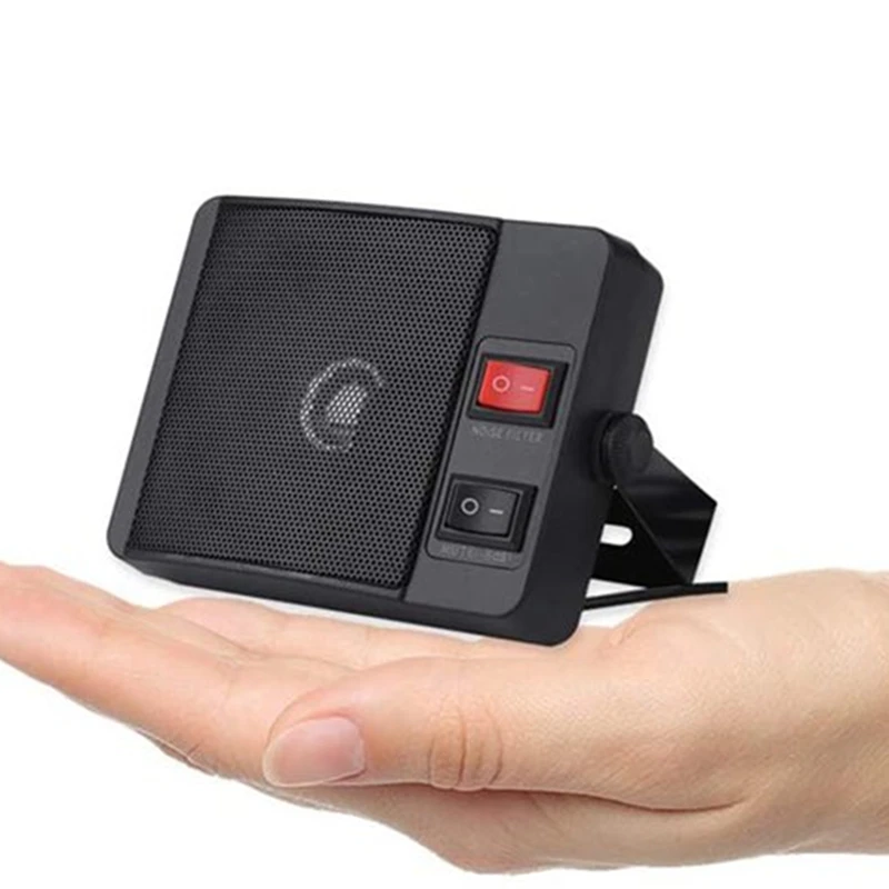 TS-750 Внешний динамик для рации 3,5 мм CB сканер динамик для двустороннего автомобильного мобильного радио рации