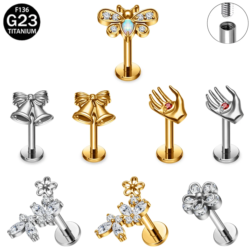 Titanium Ear Pierci…