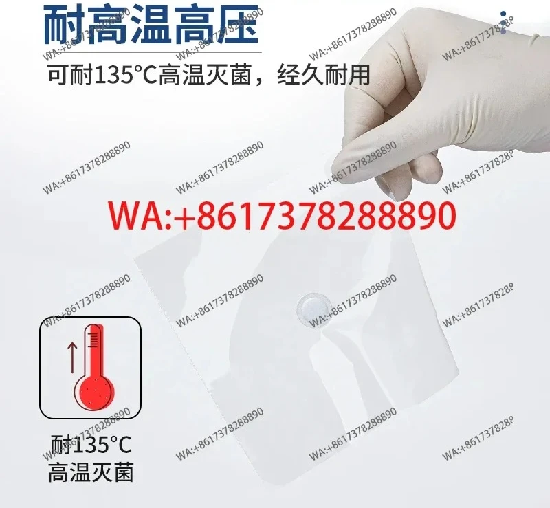 Folia uszczelniająca do hodowli tkankowej odporna na wysokie temperatury, aseptyczna, oddychająca, do kolb trójkątnych i stożkowych.