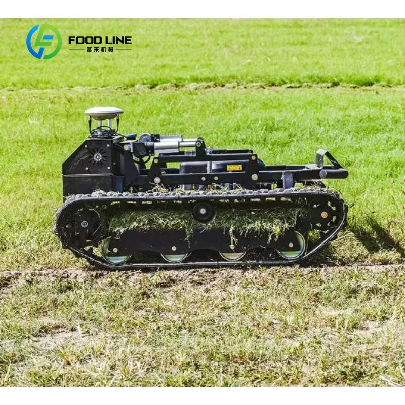 App-Control Smart 4-Stroke Battery-Powered Electric Lawn Mower Self-Propelled 900mm Max Cutting Width Remote Monitoring Custom