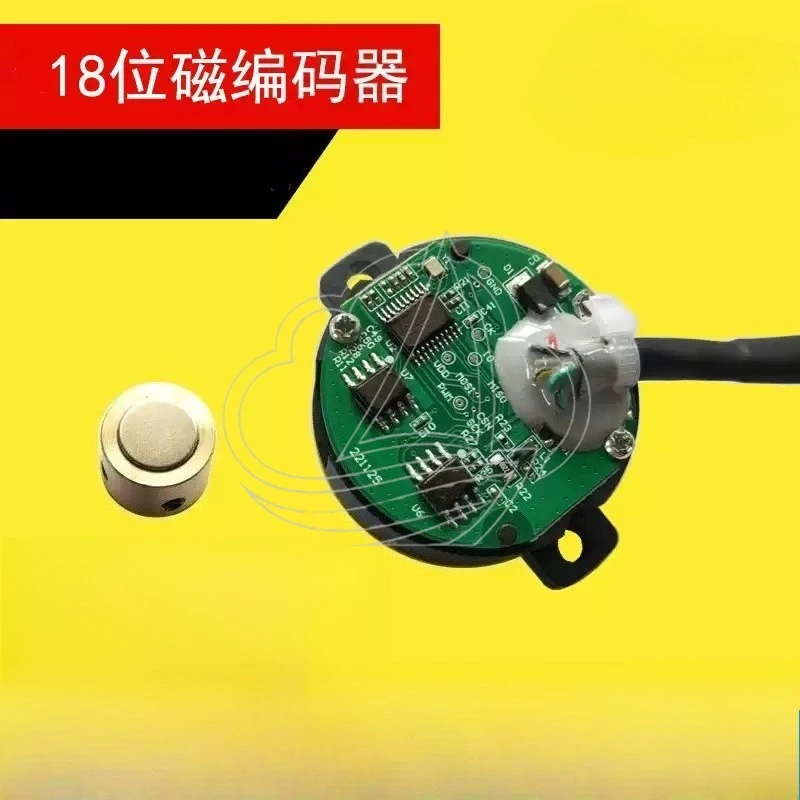 18-Bit Single-Turn Absolute Magnetic Encoder, Slim Split Design, RS485 ModBus Compatible