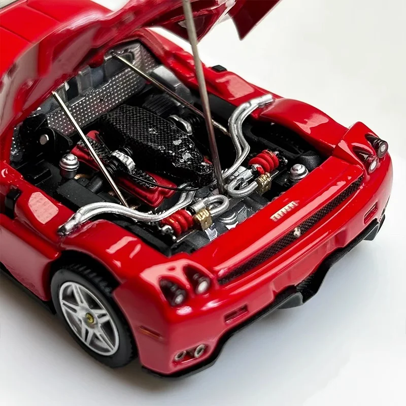 King Model 1:64 Enzo Figure Edition Simulation Alloy Open-Lid