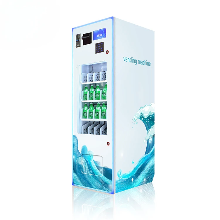 Customized Drink Snack Vending Combo Vending Machine daily necessities mini vending machine for sale