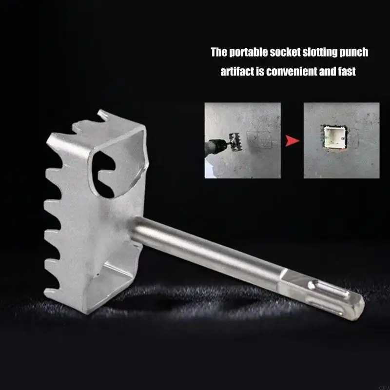 

X9FA Quick Square Punching Machine Slotting Machine Home Decoration Installation