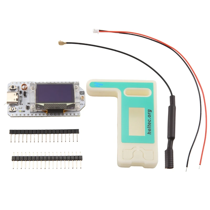 

0,96 OLED SX1262 Wi-Fi ESP32-V3 Lora макетная плата Lora 32 Iot Dev Board 915 МГц прочная и простая в использовании