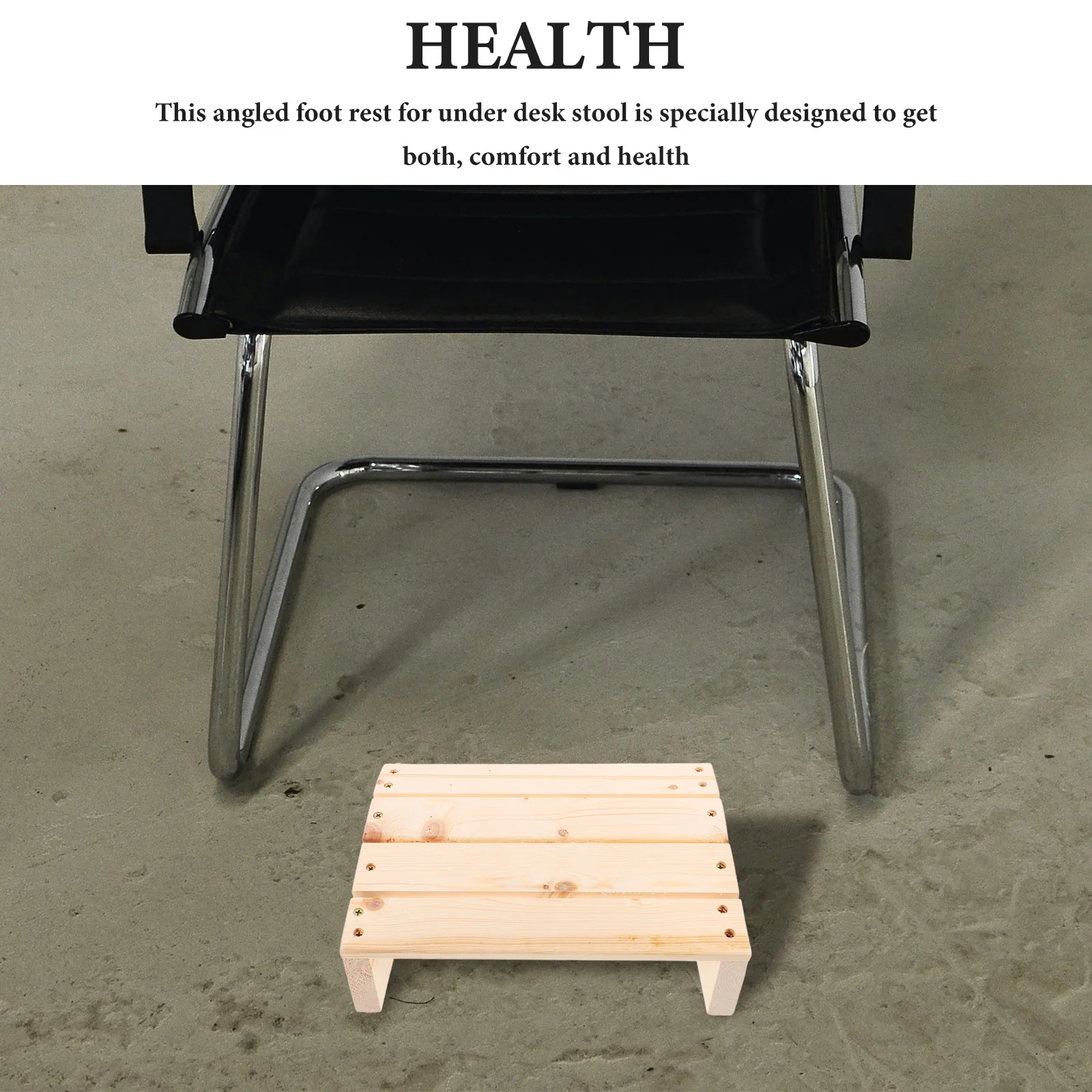 Foot Mat Footrest Stool Portable Tables Folding Step Under Desk Footstool Cushion Wood Leg Supporter Elderly