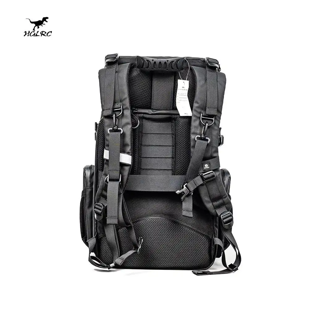 HGLRC mochila para Dron, bolsa para cámara, tela a prueba de salpicaduras, 360x260x530mm, 33,5 L de capacidad para Drones FPV Freestyle, vuelo al aire libre