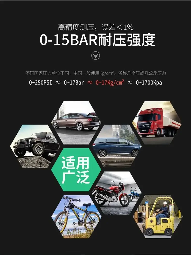 

NEW Tire Pressure Gauge for Car Digital Display Gauge Tire Pressure Gauge Measurement Tire Pressure Portable Inflatable Gun