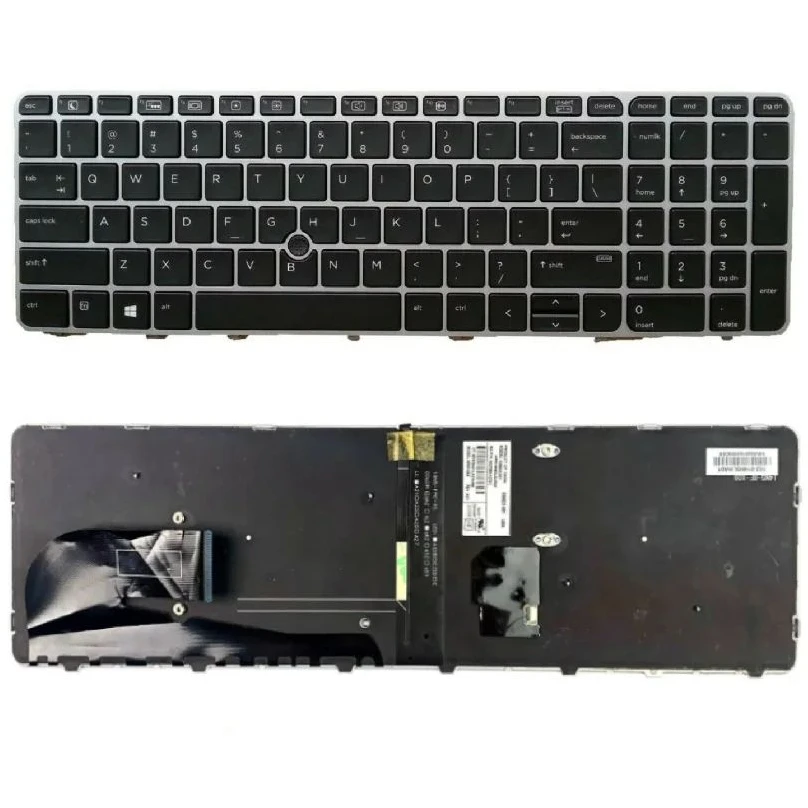 

XIN-Russian-US-French-Latin layout Backlight Laptop Keyboard For HP EliteBook 755 G3 850 G3 850 G4 ZBook 15u G3 G4
