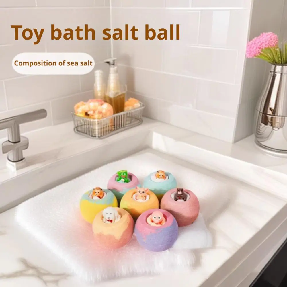 100g Bath Balls Surprise Bath Balls Surprise Gift Bath Balls Surprise Bath Balls Mermaid Sea Bath Balls With Surprise Toy Inside