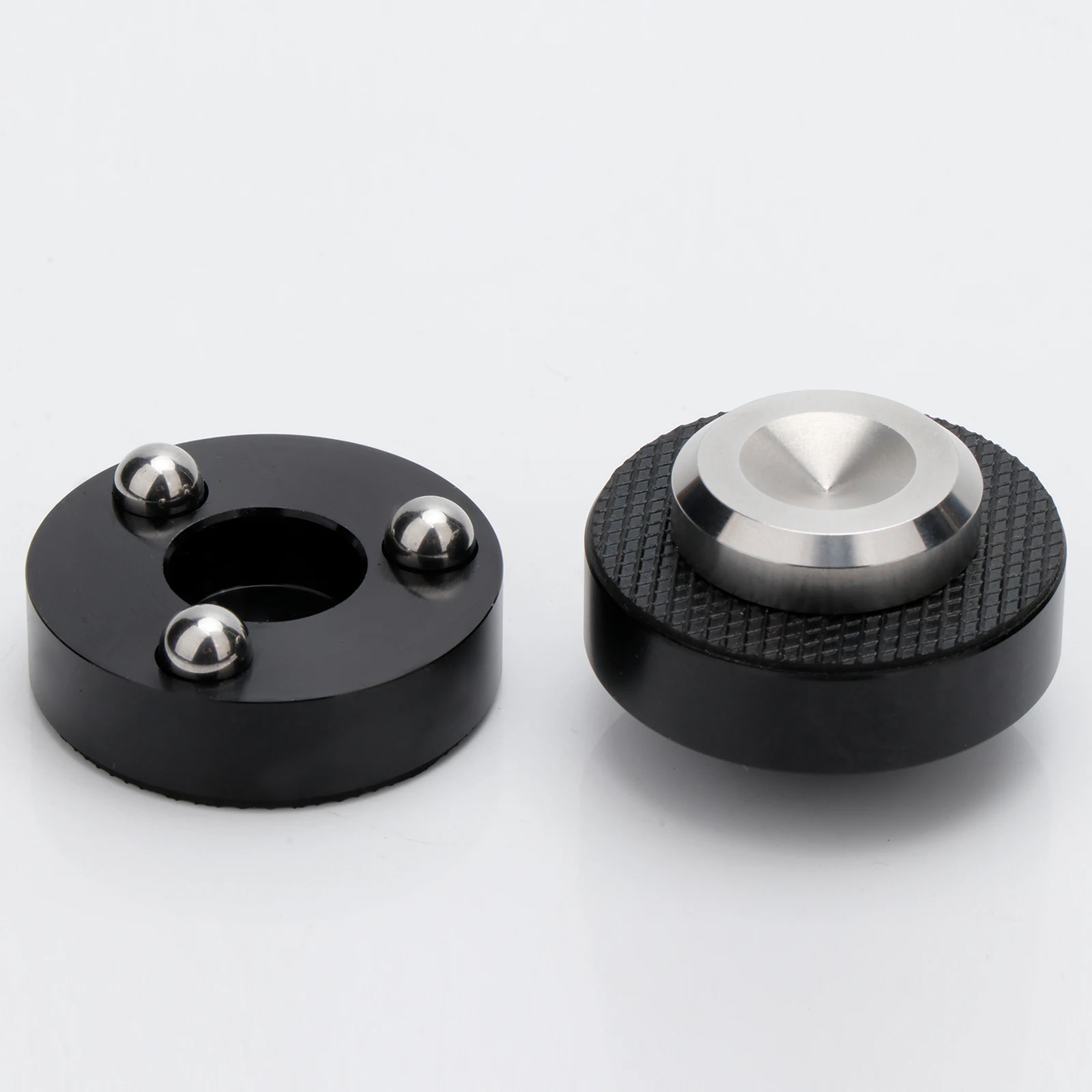 HiFi Anti-Vibrations-Absorptionsständer Spikes Lautsprecherständer für HiFi-Geräte und Lautsprecher Verstellbarer Bodenschutz Verstärker – Detail 9