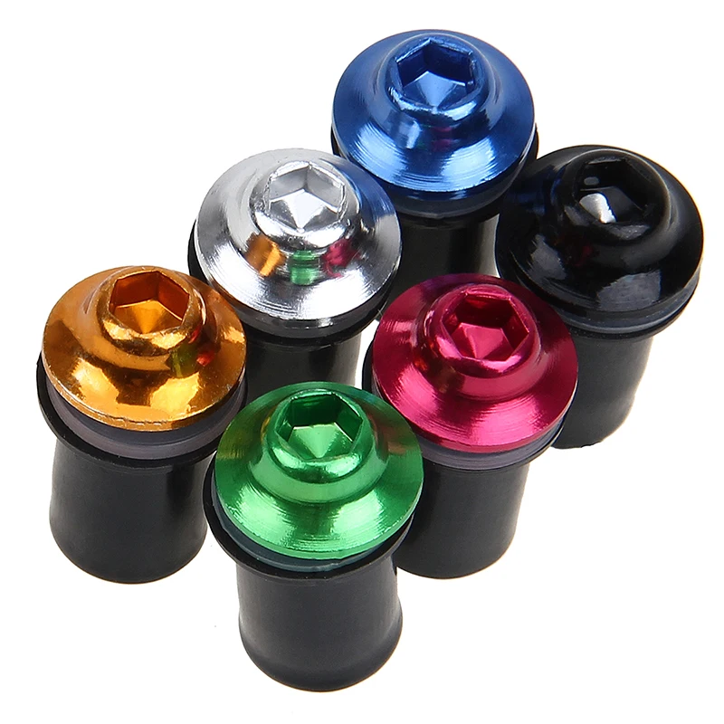 10개 알루미늄 오토바이 페어링 나사 볼트 키트 바디 패스너 오토바이 윈드스크린 윈드실드 나사 너트 볼트