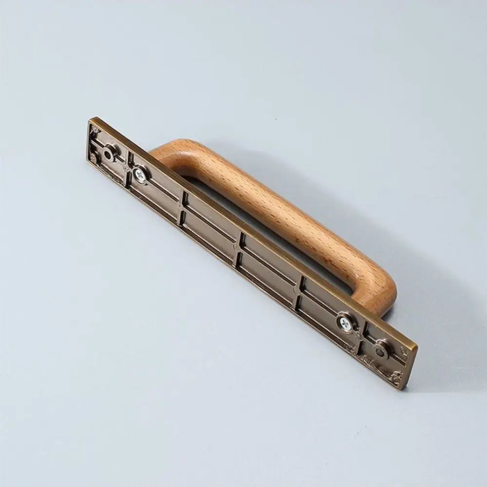 

Decorative Solid Wood Cabinet Handle Bronze Colour Pull Knob Retro Pull Handle Zinc Alloy Convenient Cabinet Pull Cupboard