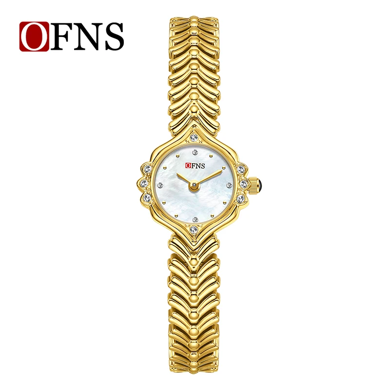 OFNS 5519 Elegant Ladies Quartz Watch Simple Business Wristwatch Fashion Bracelet Women's Watches Gifts reloj mujer
