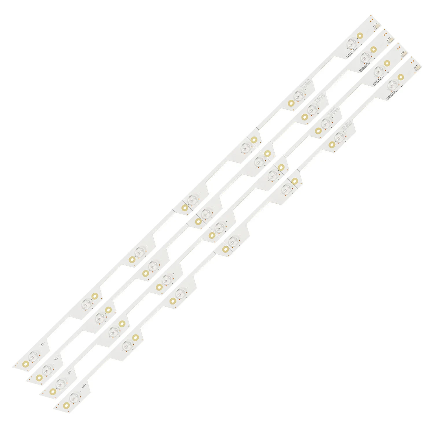 

4Pcs/Set LED Backlight Strip For TCL L40E5800A-UD TMT-40E5800-4X7-3030C-7S1P 40HR330M07A1 4C-LB4007-HR2 7LEDs 811MM