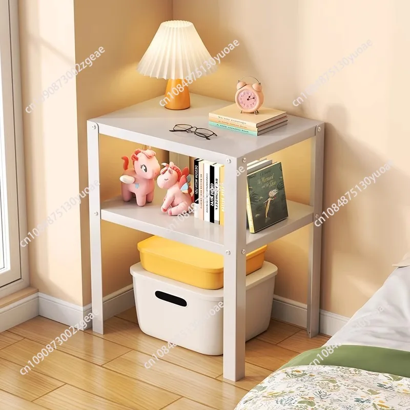 New household small bedside storage cabinet floor rack narrow slot frame living room bedroom removable cabinet