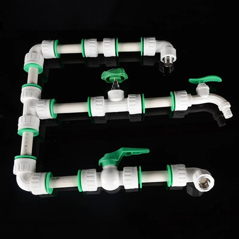 20/25mm PPR connettore rapido raccordo per tubi maschio femmina dritto/gomito/3 vie riduzione diametro giunto rubinetto adattatore accessori
