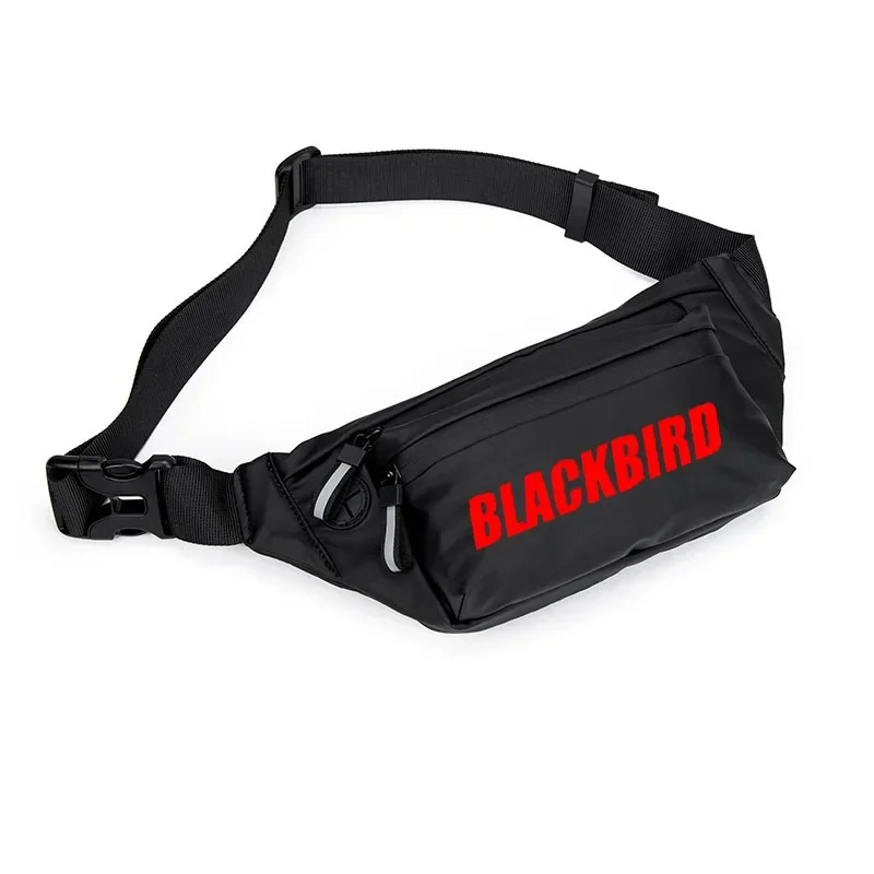 

For CBR1100XX / BLACKBIRD LOGO Men Waist Pack Belt Hip Bum Slant back bag Chest Bag Male Motorcycle Riding Antitheft Purse