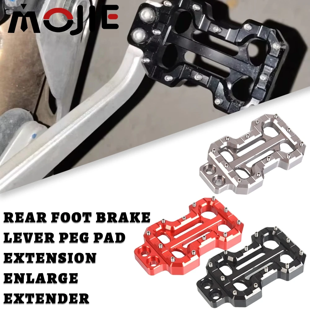 Motorcycle Accessories For KOVE 500X 400X 525X 800X 625X Rear Foot Brake Lever Peg Pad Extension Enlarge Extender 500 400 525 X