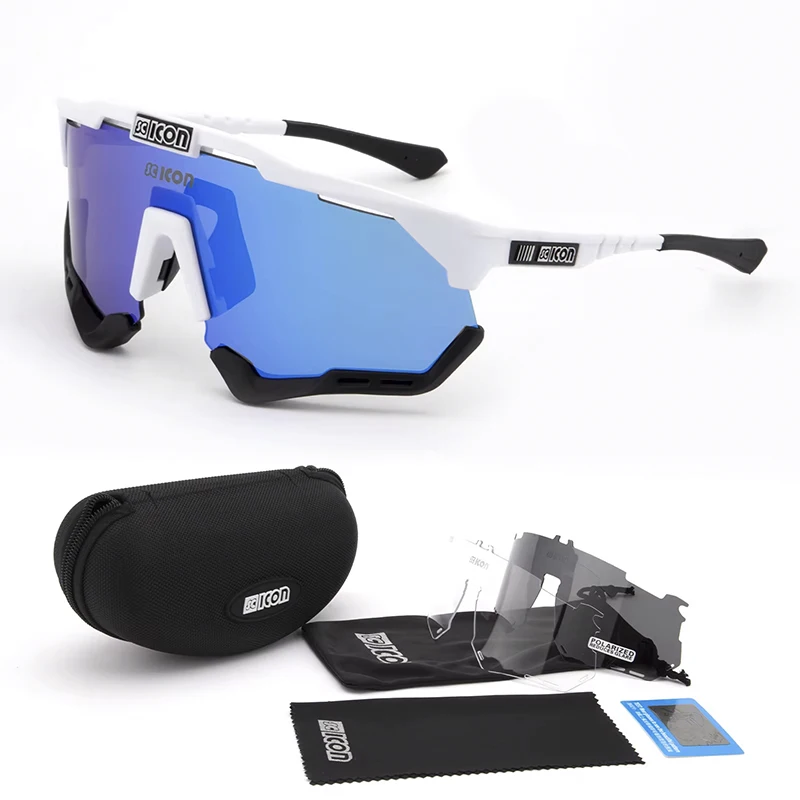 Polarized Cycling Glasses Men Women Outdoor Polarized Fishing Sunglasses Mountain Bicycle Glasses Road Bike Cycling Eyewear