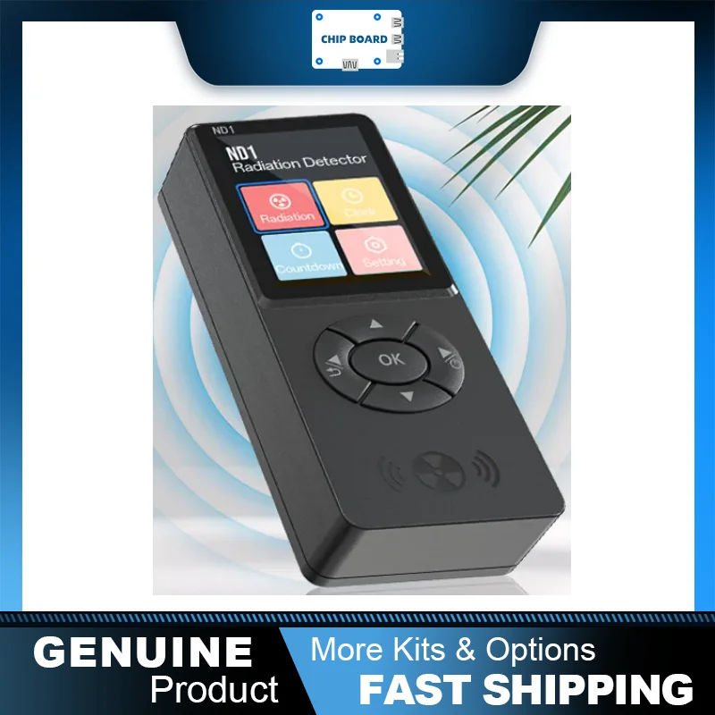 

ALIENTEK ND1 Geiger counter detects X-ray, gamma, and beta radiation with a rechargeable design for portable monitoring
