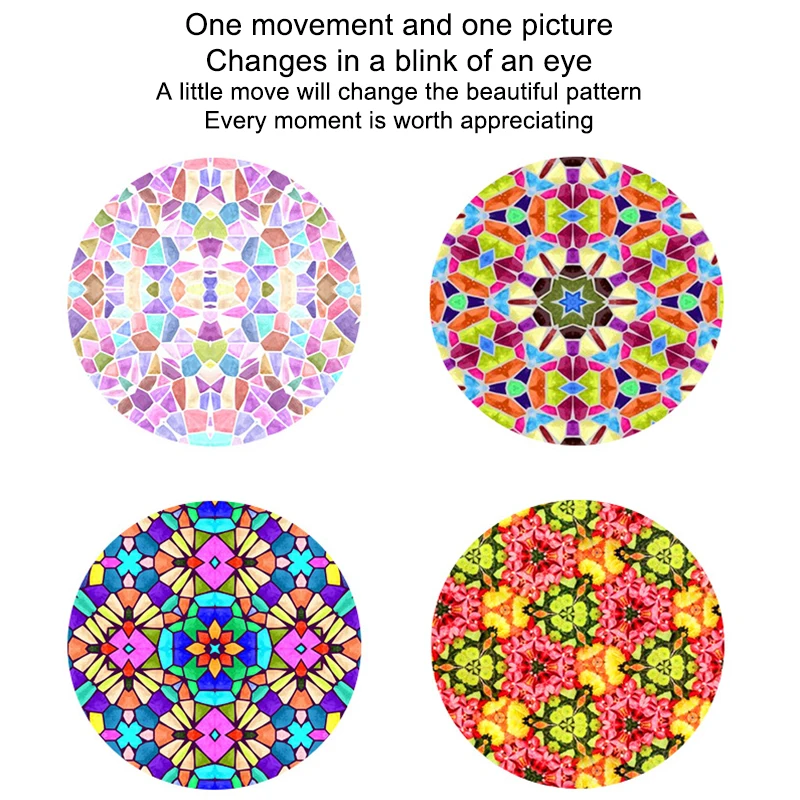 Hochwertiges, farbenfrohes, skalierbares Kaleidoskop, lustiges pädagogisches Geschenk für Kinder