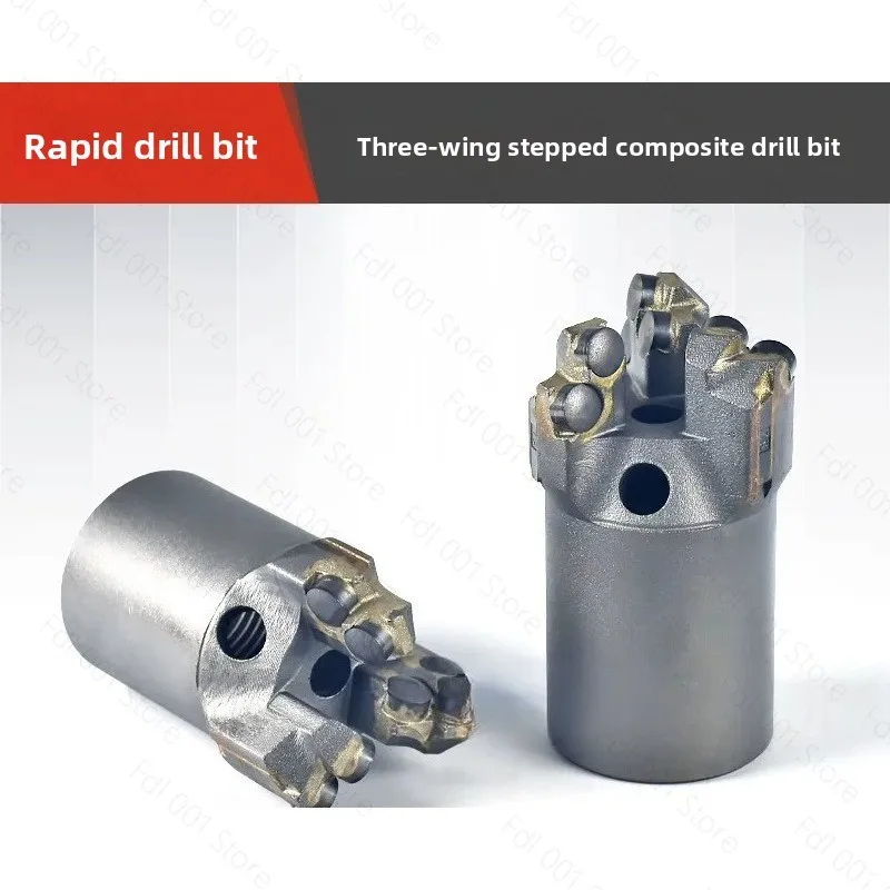 Diamond-tipped Composite Drill Bits, Tower-type Reaming Drill Bits, High-speed Water Well Drill Bits