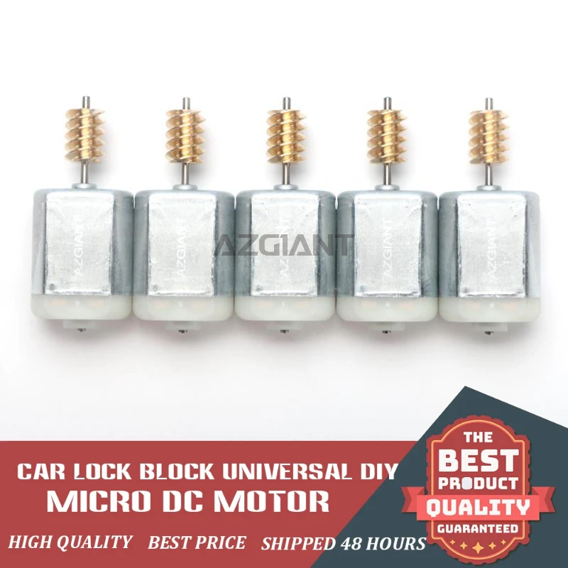 AZGIANT 5pcs Automotive Centre Door Lock Actuator Engine DC Motor For Land Rover FC280 Carbon Brush Motors 1020098
