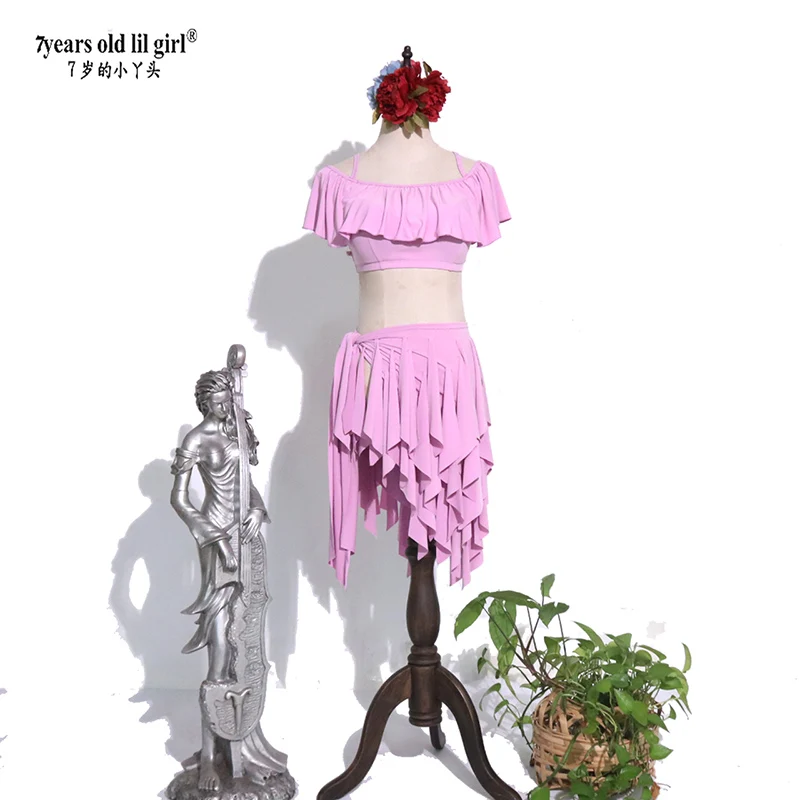 

Новый костюм для танца живота из модального хлопка, весна-лето 2025, для тренировок, BL257