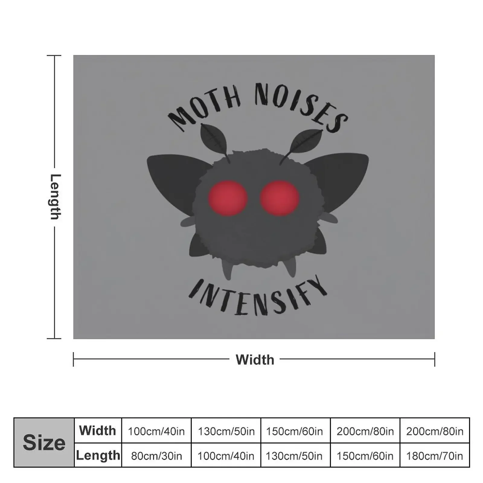 Moth Noises Intensify! Throw Blanket Designers Weighted Blankets