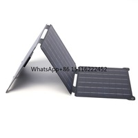 BUHUSHUI Waterproof 21W Monocrystalline Silicon Solar Charger 5V 12V Dual USB Portable Foldable Solar Panel