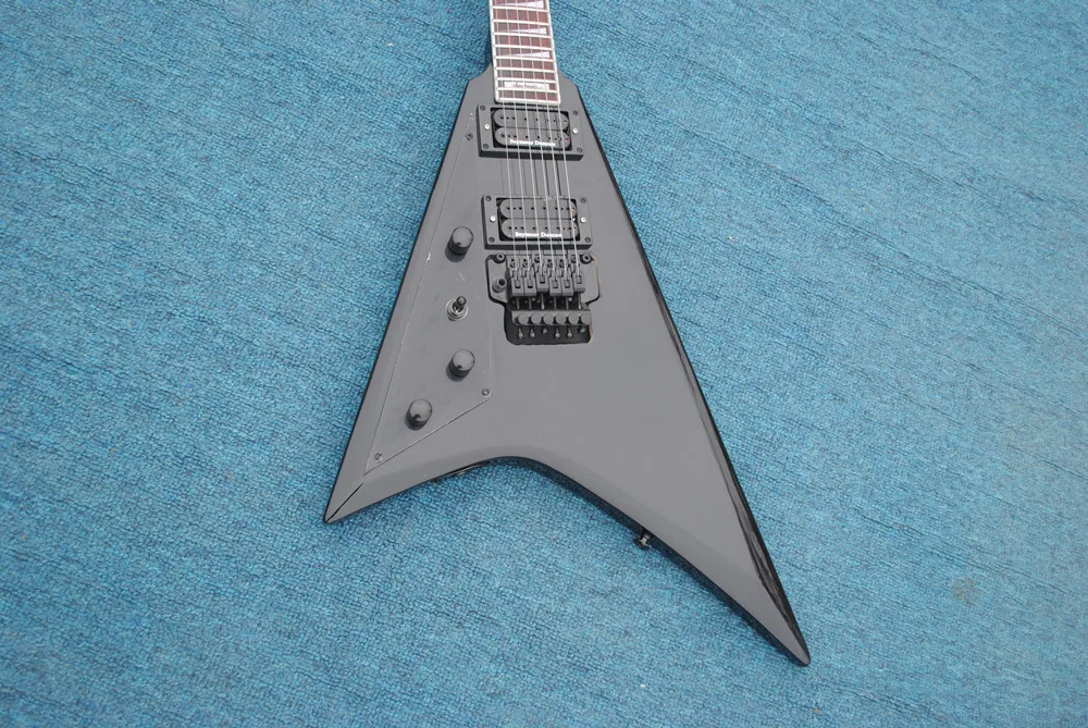 Left Handed 6 Strings Electric Guitar with Rosewood Fretboard,Black Hardware ,Provide customized service view 4