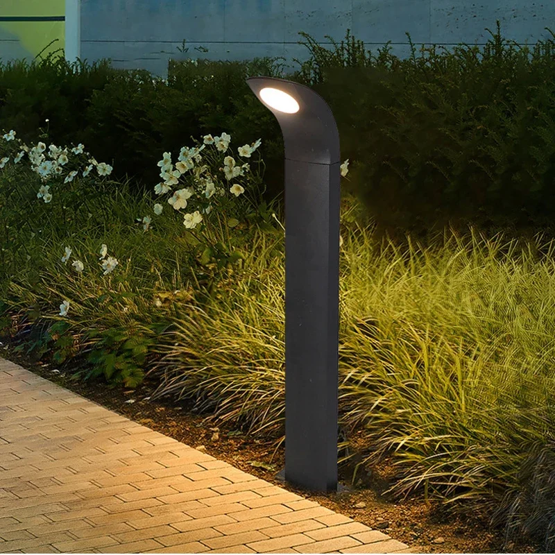 Outdoor Waterproof Solar Lawn Light Villa Courtyard Garden Square Landscape Garden Plug-In Led Lawn Light