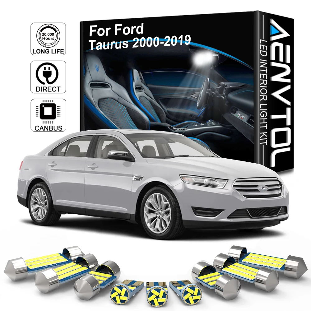 

Внутренний светодиодный светильник AENVTOL Canbus для Ford Taurus X Sedan 2000-2007 2008 2009 2010 2011 2012 2013 2014 2015 2016 2017 2018 2019
