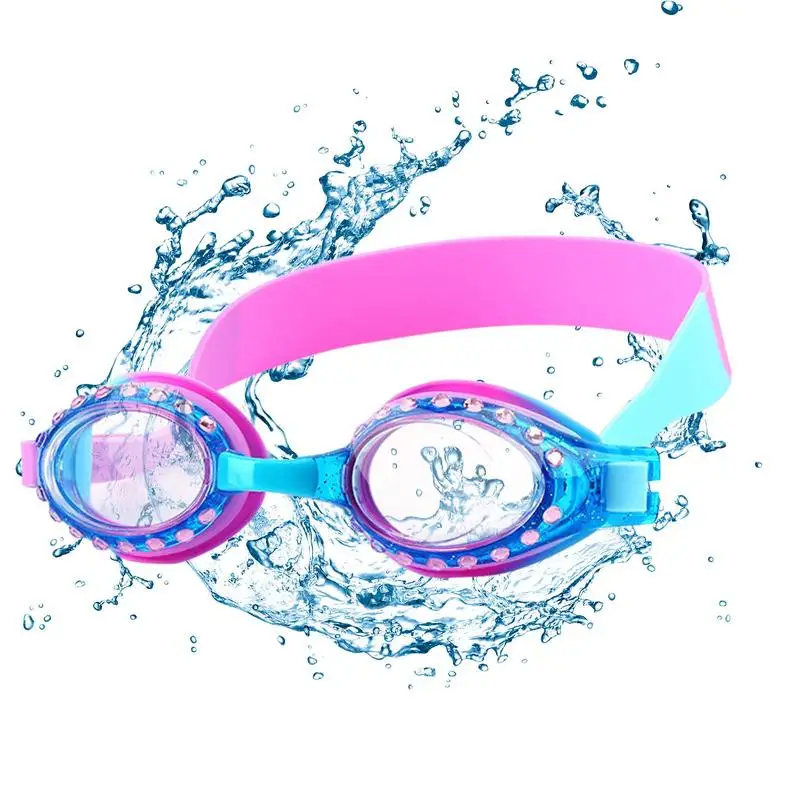 

Kids Swimming Goggles Anti-Fogging Underwater Well Sealing Clear Vision Swimming Eye Protection Surfing Adjustable Strap Leak