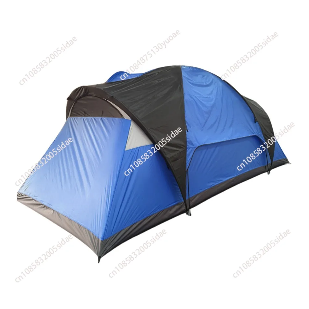 Camping Tent 10-Person-Family Tents, Parties, Music Festival Tent, Big, Easy Up, 5 Large Mesh Windows, 18ft x 9ft x78in