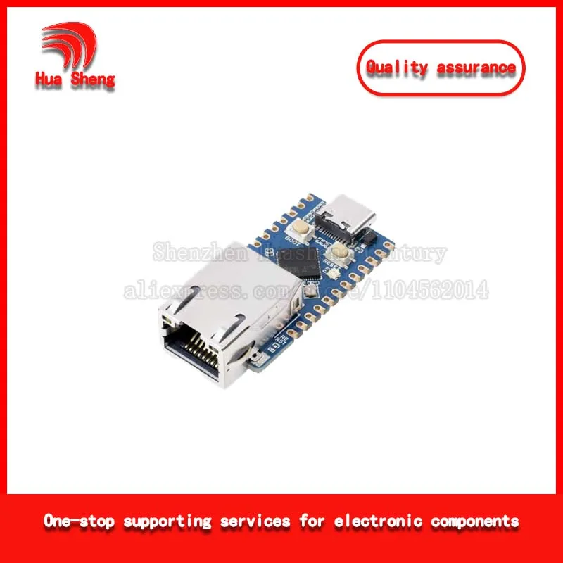 Raspberry Pi Rp2040 Microcontroller Development Board with Onboard Ch9120 Eth/Rj45 Network Port Module