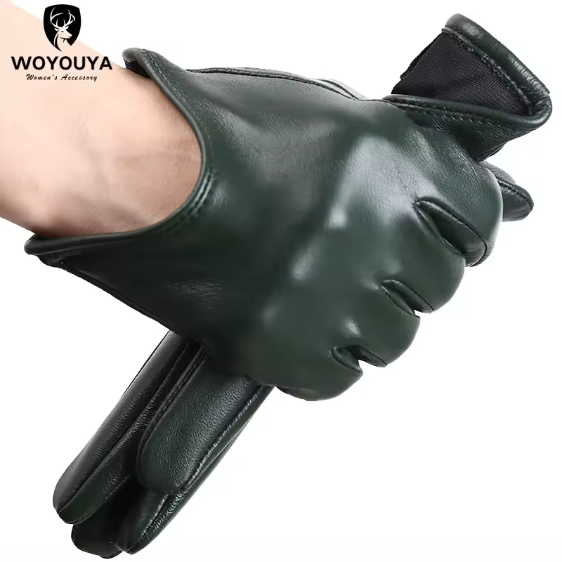 Fashion color Apparel Accessories women's leather gloves,comfortable short Women mitten,warm winter gloves women-2001 - Image 13