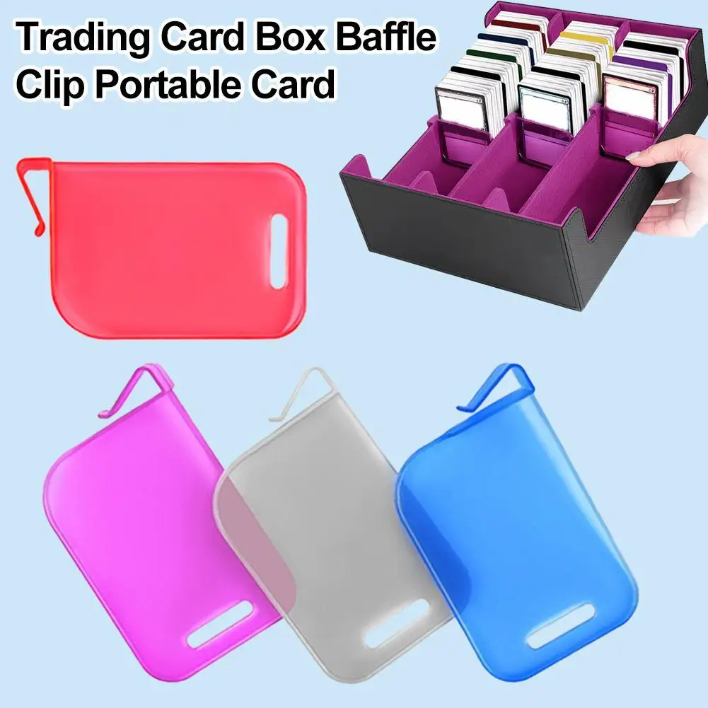 Card Box Partition Clamp Dividers Multi-layer Box Card Spacers For Game Cards Storage, Classification Partition Board