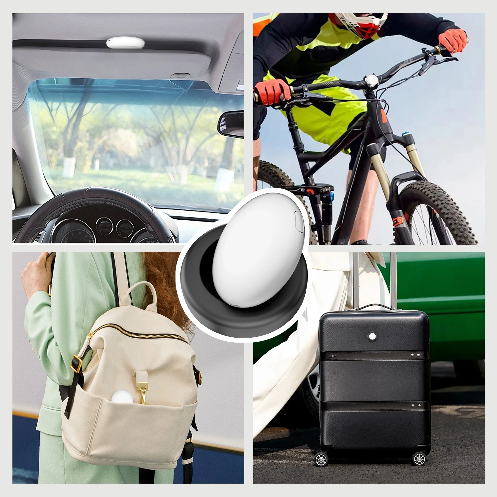 GPS Tracker Magnetic Mini Locator for IOS Car Bike Motorcycle Anti-lost Device Strong Magnet Hidden Tracking Smart Tag Case