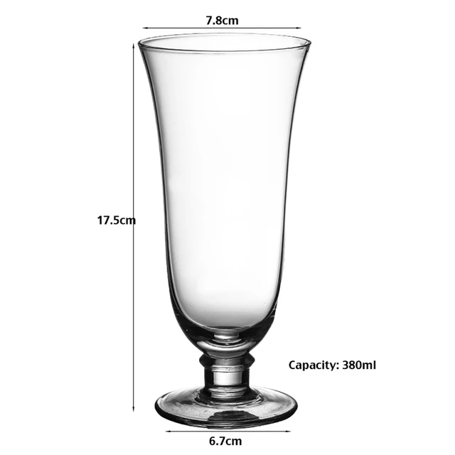 4個のsingapore slingグラス、カクテルグラス、ロングドリンクグラス、ジュースグラス4個セット