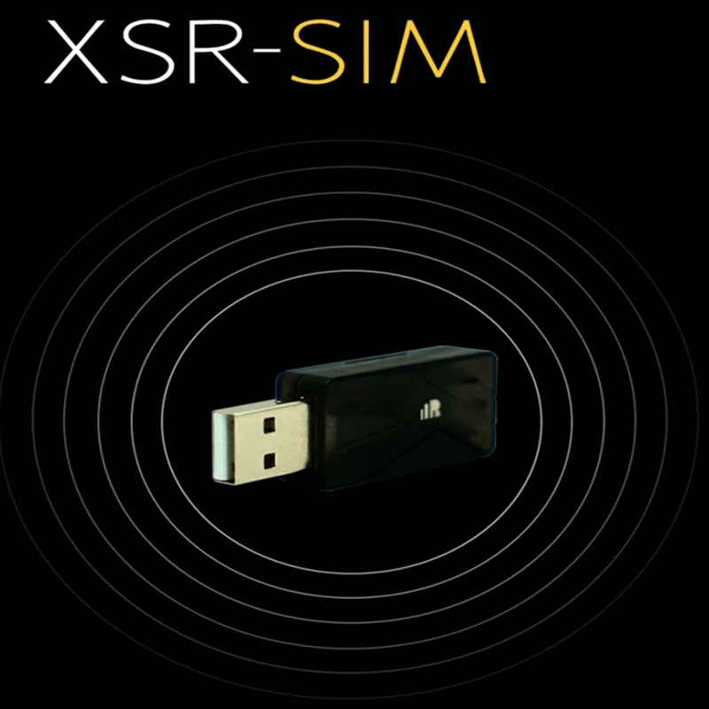 XSR-SIM จำลองไร้สาย USB ดองเกิลสำหรับ frsky เครื่องส่งสัญญาณและโมดูลระบบการบินเฮลิคอปเตอร์สี่ใบพัด