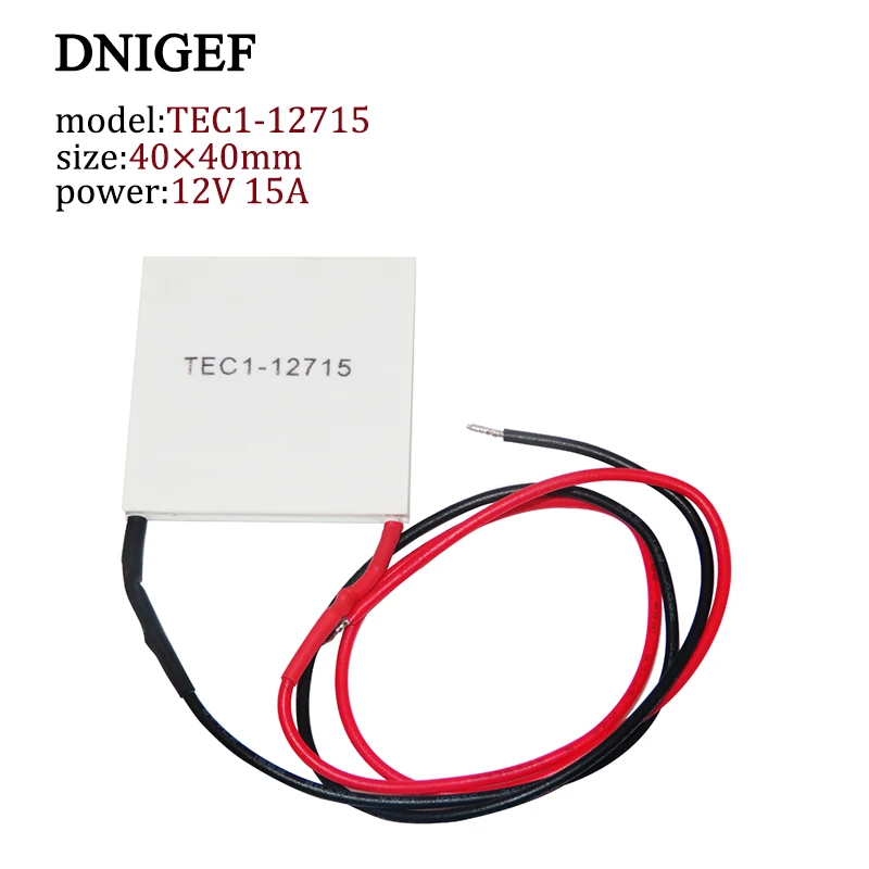 TEC1-12703 12704 12705 12706 12708 12709 12710 12712 12715 12V 6A TEC1-12706 TEC Thermoelectric Cooler Peltier DIY