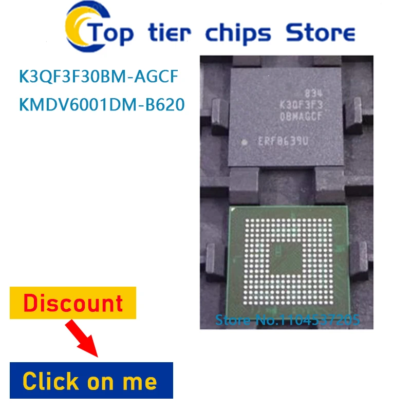 

1 шт./лот K3QF3F30BM-AGCF KMDV6001DM-B620 K3QF3F30BM KMDV6001DM BGA 100% НОВЫЙ