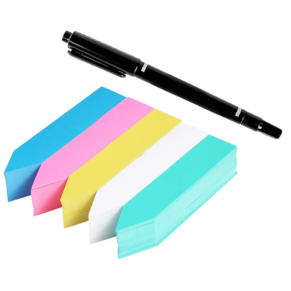 

1 Set Of Pvc Plant Tags Waterproof Reusable Garden Markers For Outdoor Flower Pots Greenhouse Nursery Vegetable Identification