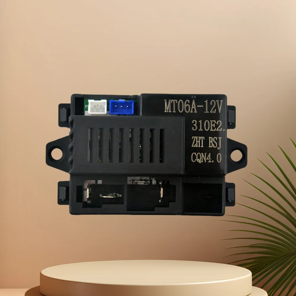 Placa de circuito de MT06A-12V, controlador de motocicleta eléctrica fácil de usar de plástico, accesorios para cochecito de bebé, controlador de juguete para coche eléctrico