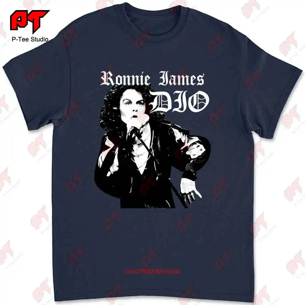 Ronnie James Dio V1 T Shirt Black AB2I